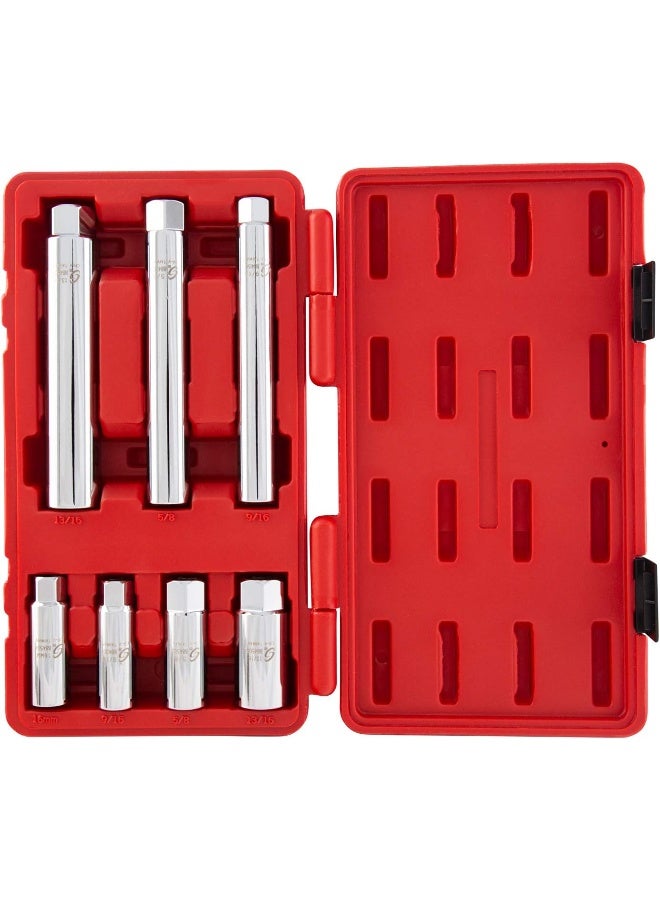 SUNEX TOOLS 8845 3/8-Inch Drive Master Spark Plug Set, CR-V, 7-Pieces - Image 1