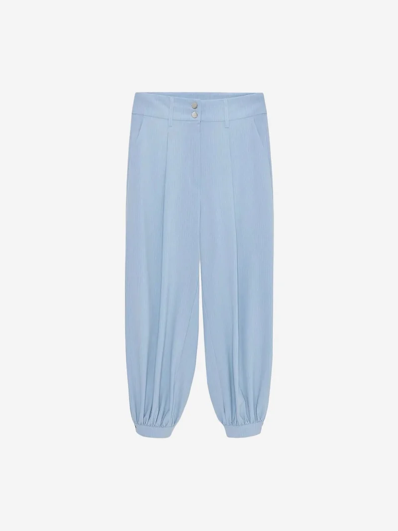 ديلفين DILVIN Striped High Waisted Wide Leg Trousers