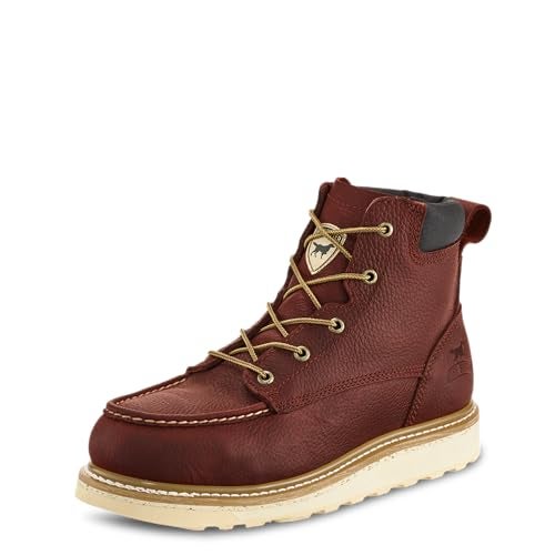 Irish Setter, Ashby, Men's, 6", Aluminum Safety Toe, Work Boot, Brown, 7.5 EE (Wide) - Image 1