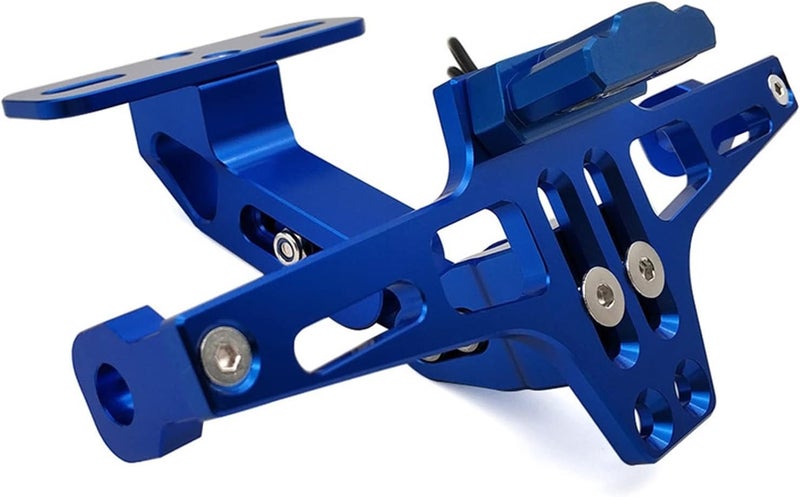QASULER Motorcycle Rear License Plate Mount Holder - Image 1