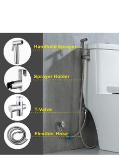 Cool Baby Handheld Bidet Sprayer for Toilet Adjustable Water Pressure Control  - Image 5