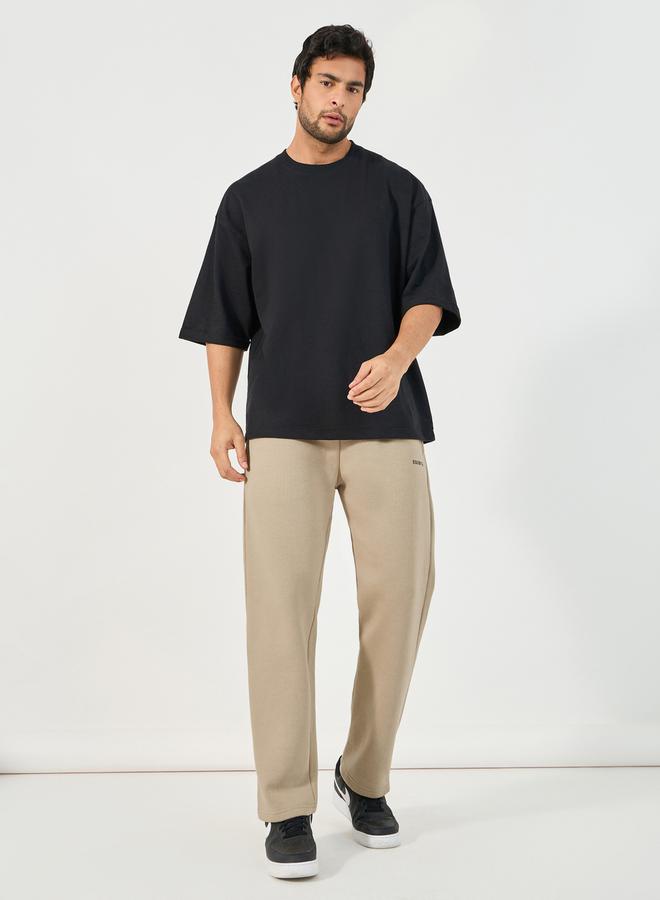 Styli Essential Print Relaxed Fit Open Hem Joggers  - Image 2