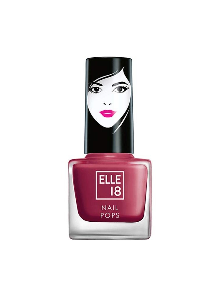 Elle 18 Nail Pops Nail Color 164, Matte & Glossy Finish, 5Ml - Image 1