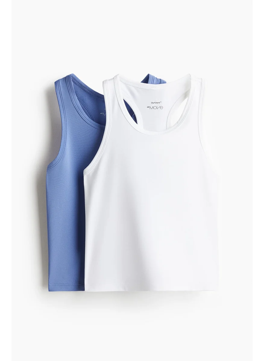 H&M 2-Pack Drymove™ Vest Tops