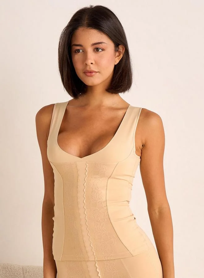 Splash FAV Lace Detail Shapewear Camisole