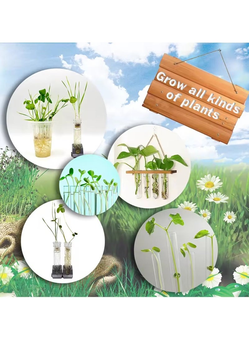 مجموعة STEAM التعليمية لزراعة النباتات - مجموعة علم النبات والعلوم مع 32 أداة للأطفال - Image 5