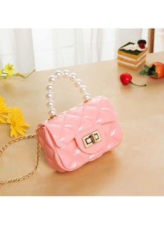 Generic Little Girls Mini Purse Cute Crossbody Bag for Princesses pink  - Image 2