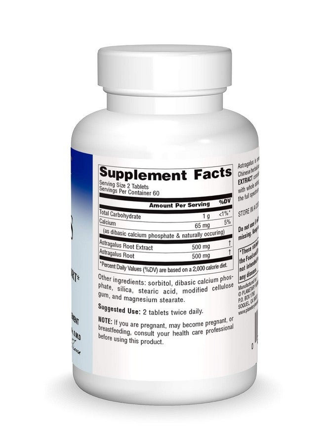 Planetary Herbals Full Spectrum Astragalus Extract, Botanical for Immune System Support*, 500 mg - 120 Tablets - Image 3
