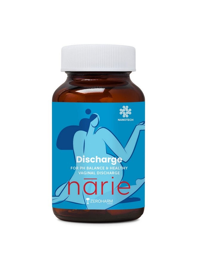ZEROHARM Narie Discharge Capsules|For Healthy White Discharge|Prevents Uti&Yeast Infection|Reduces Itching,Burning,Odour|Balances Ph|Cranberry,Hibiscus Extract,D-Mannose|Probiotics,Pack of 1 - Image 1