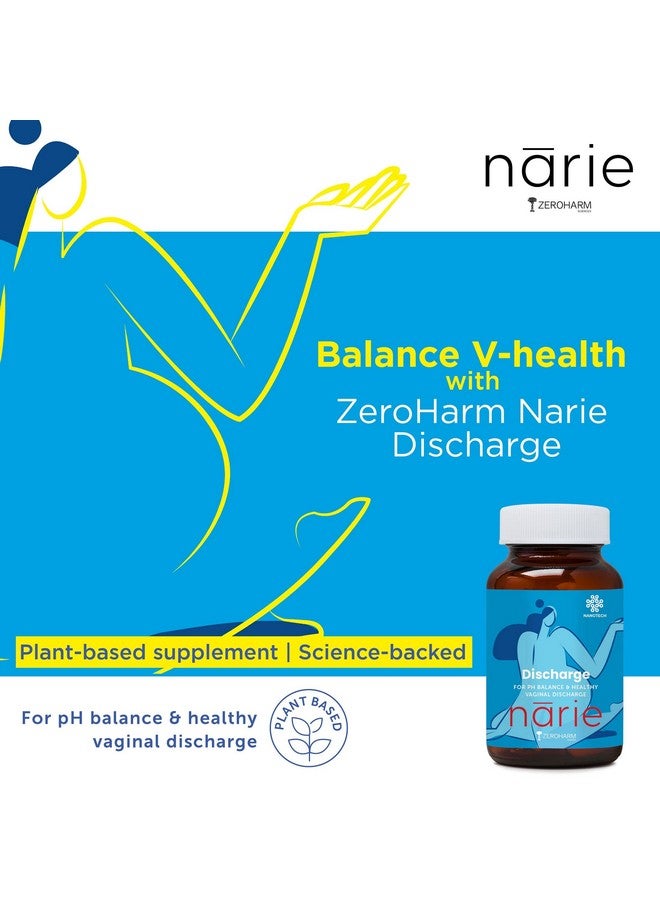 ZEROHARM Narie Discharge Capsules|For Healthy White Discharge|Prevents Uti&Yeast Infection|Reduces Itching,Burning,Odour|Balances Ph|Cranberry,Hibiscus Extract,D-Mannose|Probiotics,Pack of 1 - Image 4