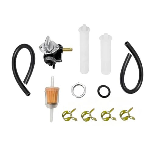 SPNUVR Fuel Valve Petcock with Male Thread Compatible with Motorcycle Harley FLST FXST FLT FXD 19952001 1340cc Replace 6133894D - Image 3