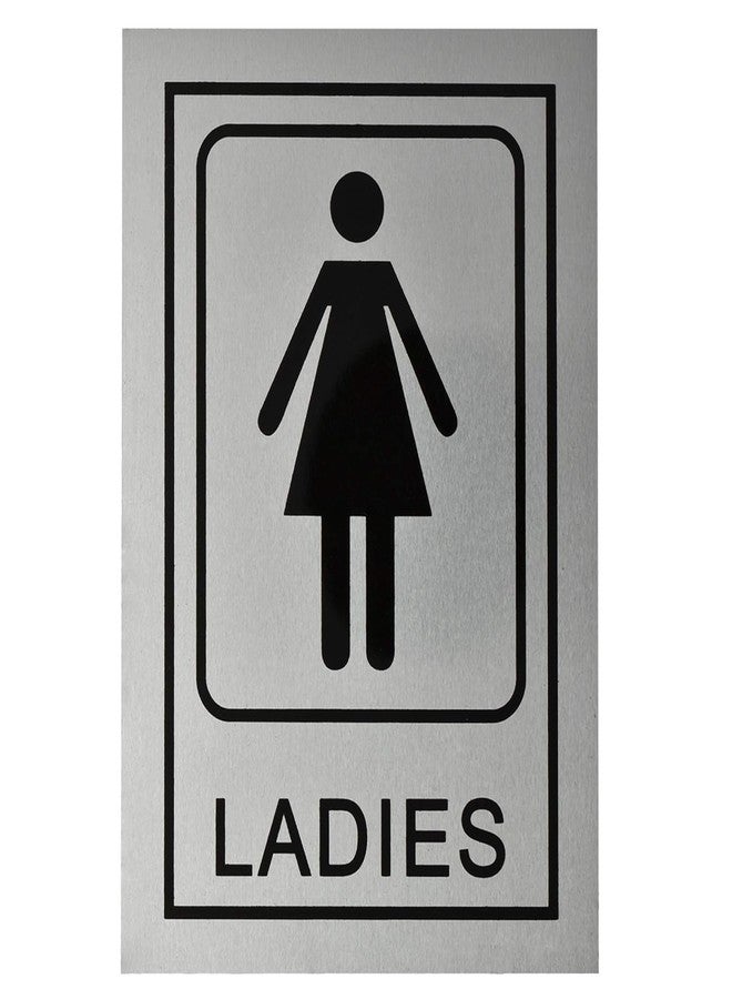 HETZON SALES Gents & Ladies Restroom Door Sign Board Set | Gents and Ladies Toilet Door Plate with Bold Icons for Offices, Malls, Hotels & Home - Image 5