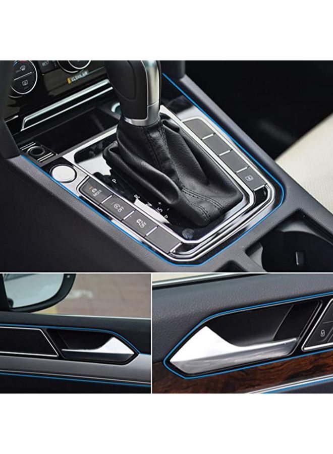 Generic 5M Car Interior Trim Strips Car Electroplating Decoration Styling Door Dashboard Flexible Interior Trim Accessories with Installing Tool  - Image 2