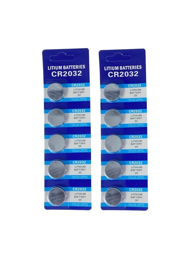 robotgcc CR2032 3 V Coin Lithium Battery | Long Shelf Life & Stable Voltage with Low Self-Discharge | Universal 5-Pack Blister | For Remotes, PC CMOS, Glucometers & Candles | CE / RoHS Approv - Image 3