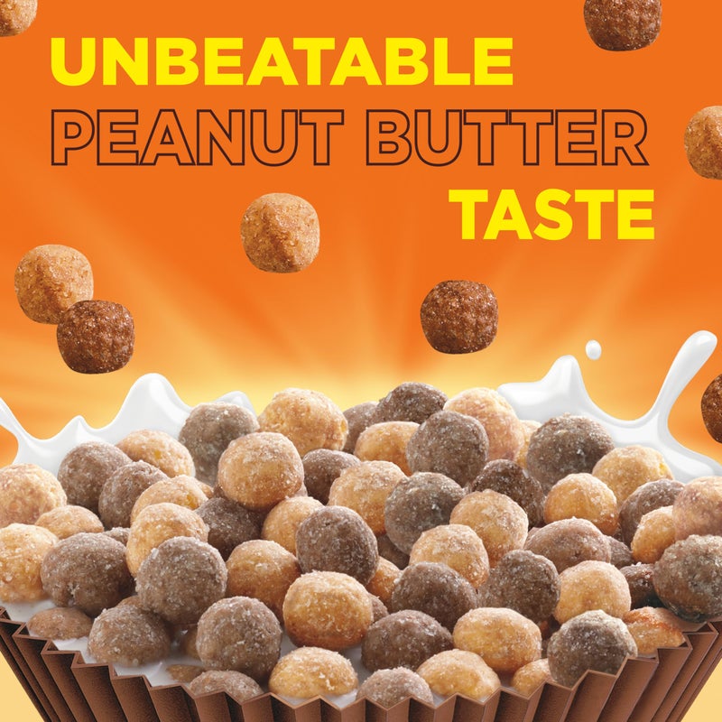 REESE'S PUFFS Breakfast Cereal, Chocolatey Peanut Butter Cereal, 11.5 oz - Image 3