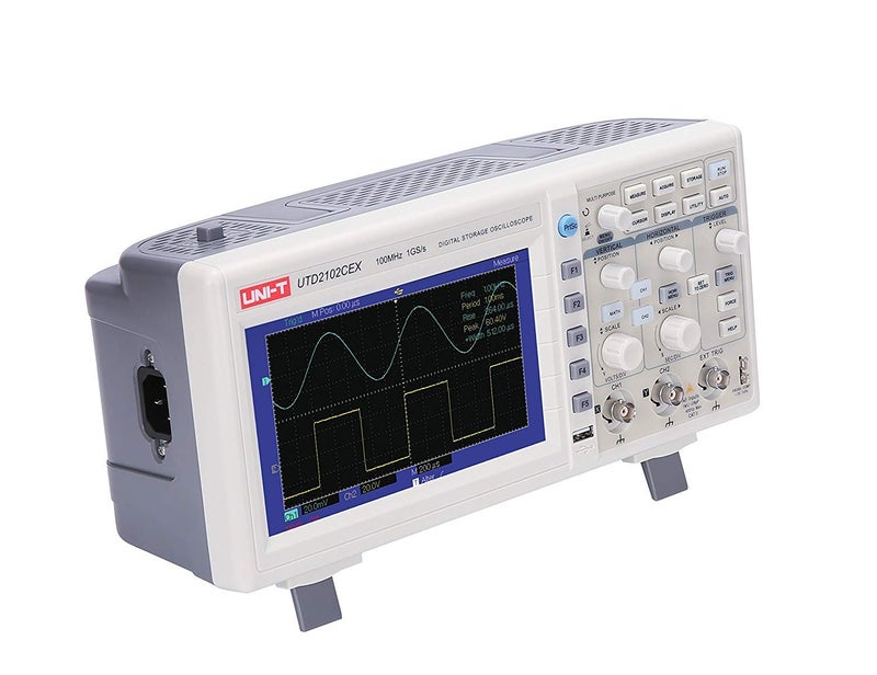 Uni-T UTD2102CEX 100Mhz Digital Oscilloscope Analyzer 2 channel 1Gs/s 7 Inch TFT Display Authorised Channel - Image 4