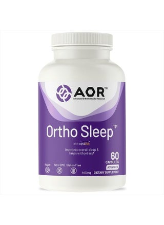 , Ortho Sleep, Improves Overall Sleep & Helps with Jet lag, Natural Supplement with GABA, Melatonin, L-Theanine, Vegan, 30 Servings (60 Capsules) - pzsku/Z78FE792F33BFFFEEFD56Z/45/_/1683615796/94aa9485-c6c7-47b2-8ac1-1e2868e7aad2