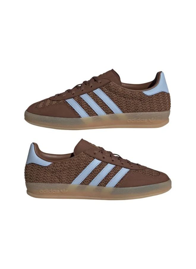 اديداس اوريجينالز adidas GAZELLE INDOOR W Brown Originals Men Shoes