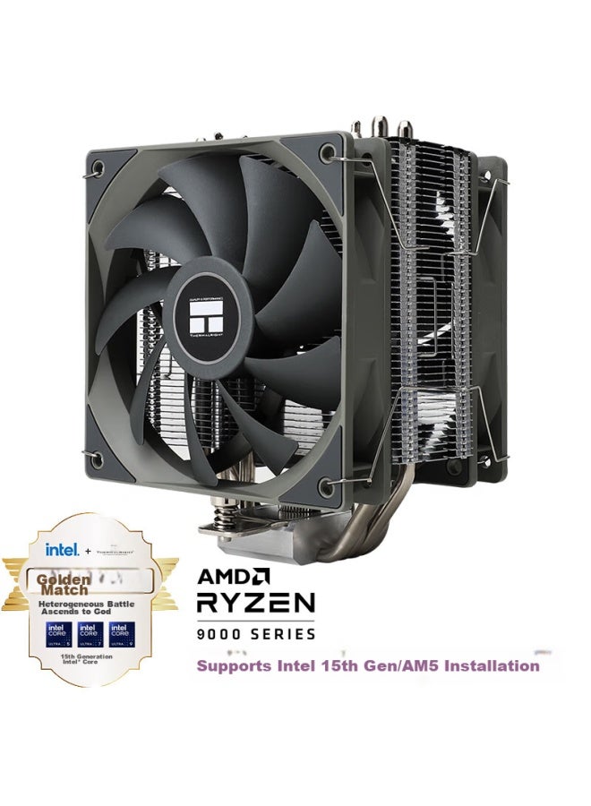 Thermalright Assassin Spirit 120 V2 Plus Cpu Air Cooler, Aghp Anti-gravity Four Heat Pipes, Dual Fans, As120 V2 Plus - Image 1