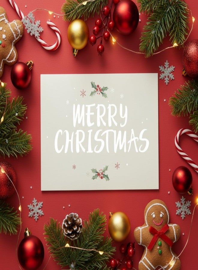 تاوباري ملصقات حروف عيد الميلاد من TaoBary، 416 قطعة، 8 أوراق، ملصقات أبجدية، مقاسين، فينيل، حروف ذاتية اللصق، ديكور مخصص لزجاجات المياه، هدايا عيد الميلاد (2 بوصة، 3 بوصة، أبيض) - Image 2