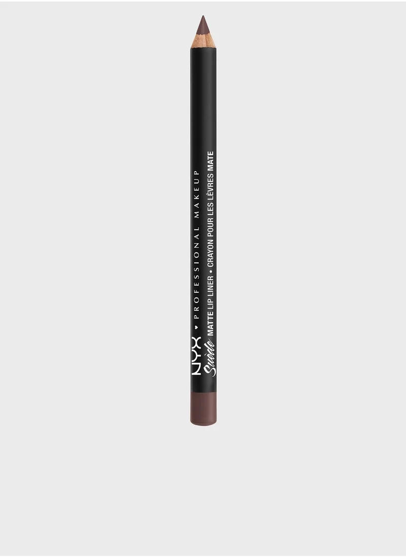 NYX PROFESSIONAL MAKEUP Suede Matte Lip Liner - Toulouse