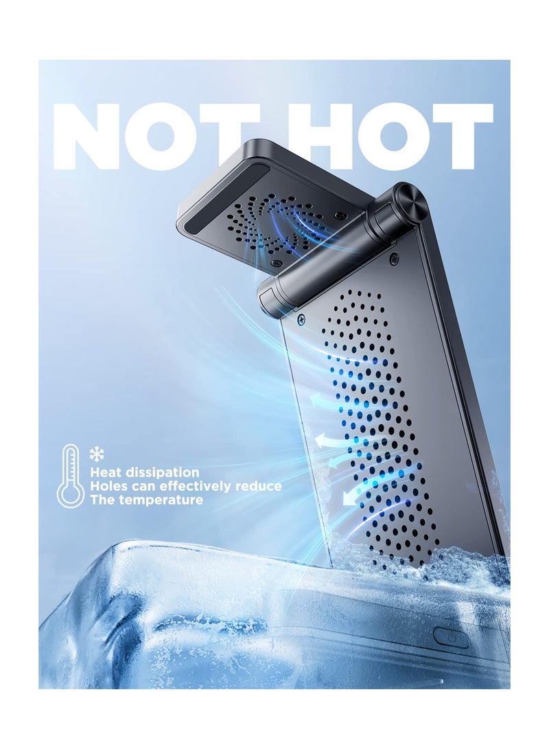 SYOSI 3 in 1 Wireless Charging Station, SYOSI【Foldable & Double Coil】 Foldable Wireless Charger Compatible for iPhone14/13 Series Apple Watch Ultra/8/7/6/5 and Airpods Pro/2nd/3 - Image 2