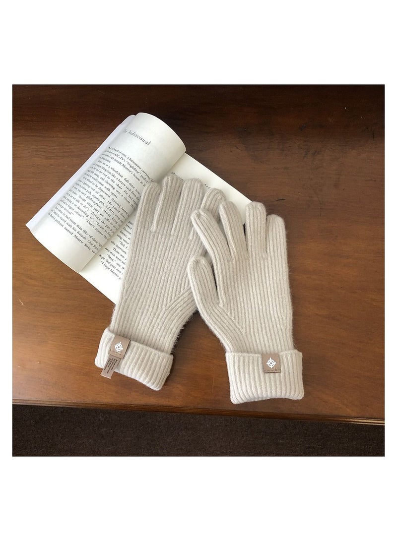 Solid Knit Gloves