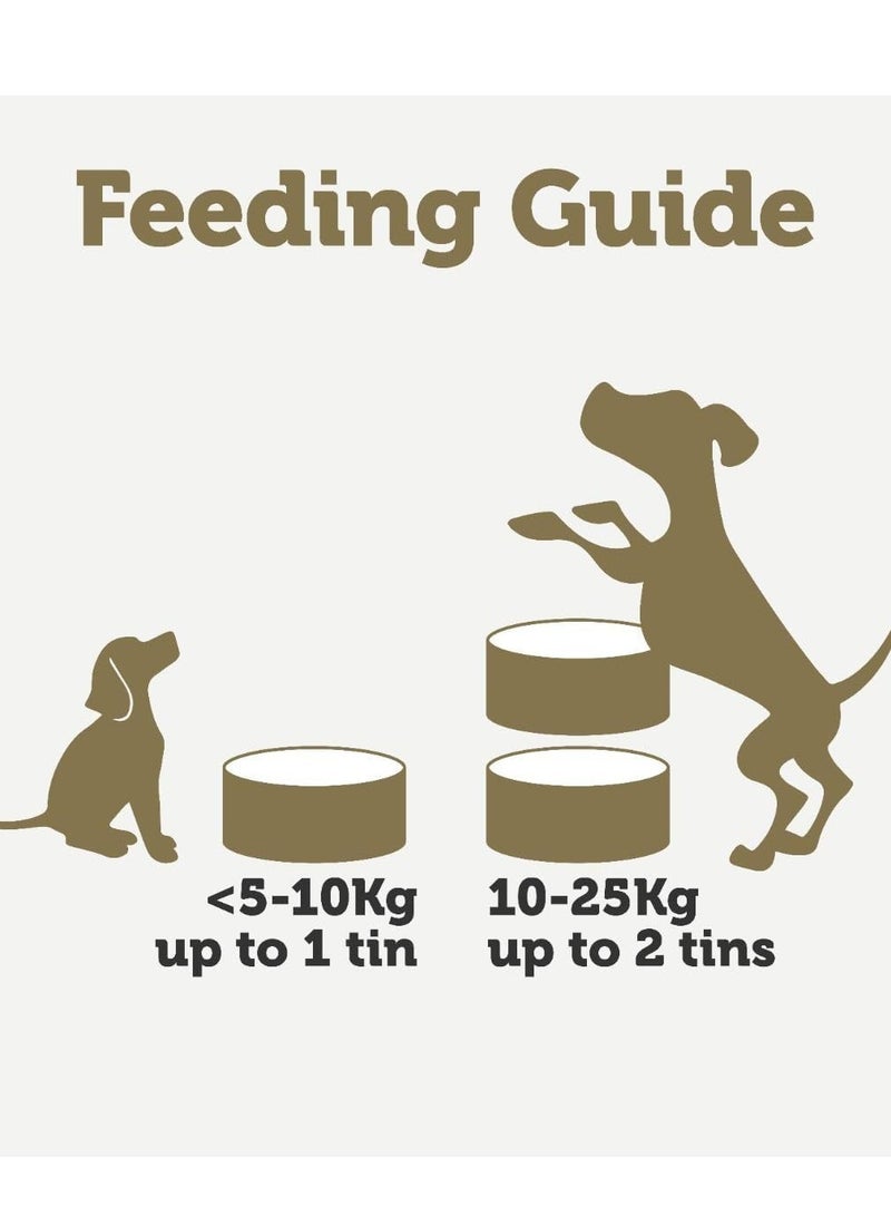 Applaws 12 قطعة من مرق الدجاج مع خليط لحم البقر مع طعام جاف للكلاب، علبة 156 جرام - Image 4