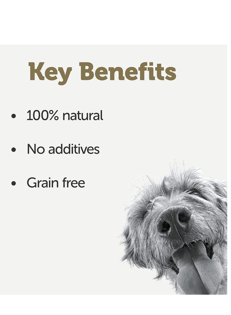 Applaws 12 قطعة من مرق الدجاج مع خليط لحم البقر مع طعام جاف للكلاب، علبة 156 جرام - Image 3