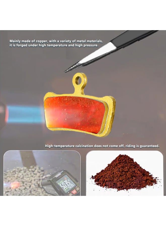 MEXITAL 2 pairs Sintered Disc Brake Pads fit for Avid E7 Trail E9 Trail XX Trail XO Trail Sram Guide MXTS08-2 - Image 4