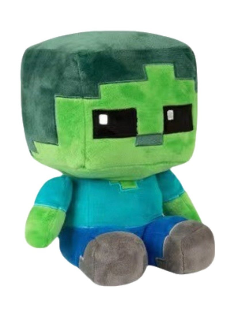 ماين كرافت دمية محشوة من ماين كرافت - شخصية قابلة للجمع من ألعاب الفيديو | لعبة ناعمة فائقة اللّيونة، هدية مثالية للأطفال ومحبي عالم ماين كرافت