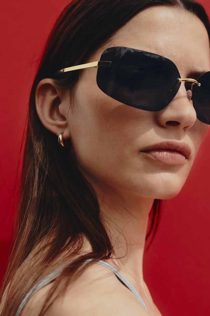 H&M  Rimless visor sunglasses for Women | Best Price UAE