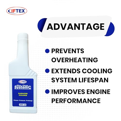Iftex Radiator Cleaner for All Cars/Radiator Flush for All Cars/Removes Rust and Scale deposits from Cars Radiator (300 ml) - Image 4