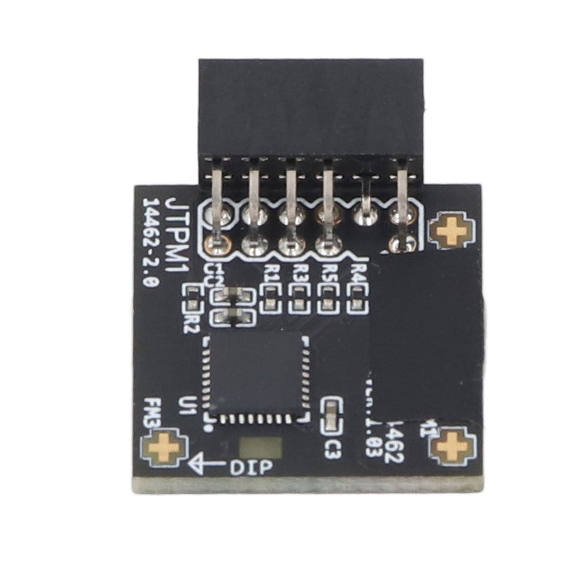 TPM2.0 Security Module 12-Pin SPI Encrypted Key Module - Independent Encryption Processor TPM SPI Module for Windows BitLocker Protection - Image 1