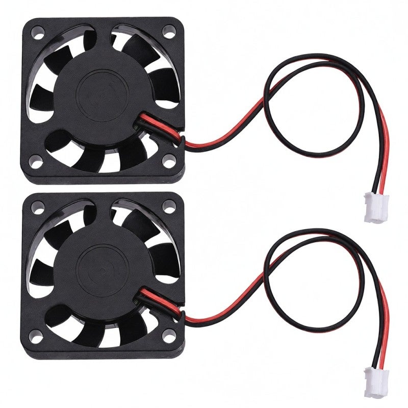 Cooling Fan 40x40x10mm High Speed - Multiple Blades Strong Wind Force Low Noise 4010 Fan for Pc Case 3D Printer Electronic Device Cooling - Image 1