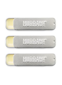 Hurraw! Hurraw Coconut Mint Vanilla Lip Balm Slim Slider Tins 3 Pack Bundle Organic Certified Vegan Cruelty and Gluten Free NonGMO All Natural Ingredients Bee Shea Soy and Palm Free Made in USA 