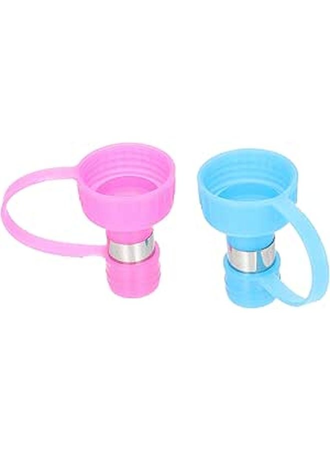 Portable 2PCS Dog Water Bottle Leakproof Travel Kettle for Pets Outdoor Use - Image 1