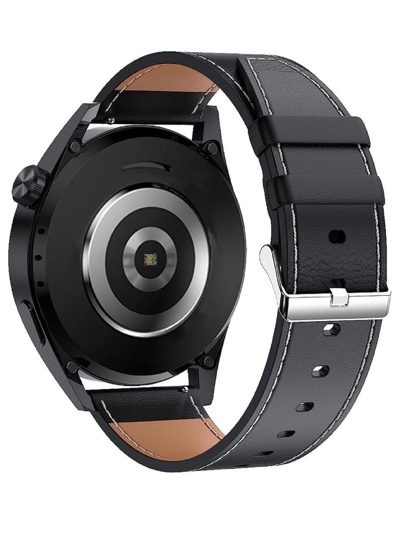 Zoom Plus Germany Bluetooth Calling Multi-Function Heart Rate Monitoring Smartwatch Black - Image 3