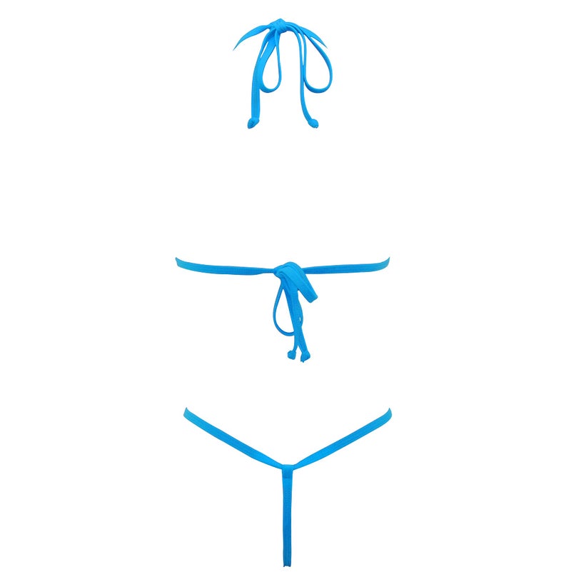 SHERRYLO Crotchletss Micro Bikini Extreme Women Lingerie Sets No Coverage Bikinis G String Thong Exotic Extreme Nude Swimsuit - Image 2