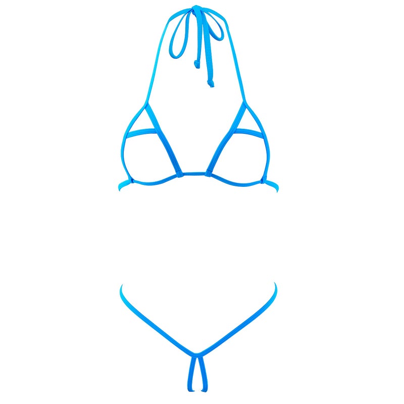 SHERRYLO Crotchletss Micro Bikini Extreme Women Lingerie Sets No Coverage Bikinis G String Thong Exotic Extreme Nude Swimsuit - Image 1