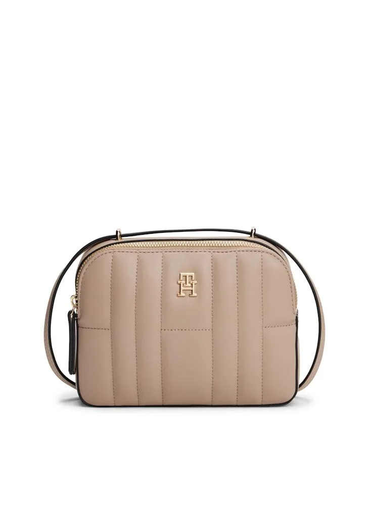 TOMMY HILFIGER Logo Detailed Zip Through Camera Bag