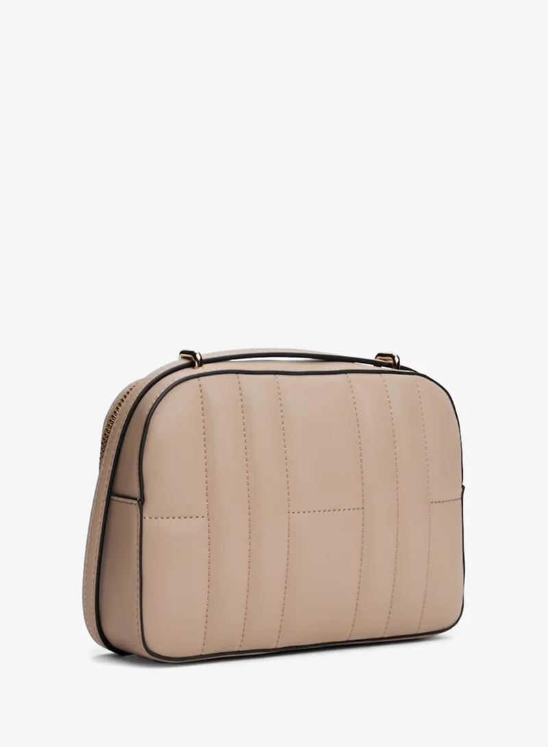 TOMMY HILFIGER  Logo Detailed Zip Through Camera Bag for Women | Best Price UAE