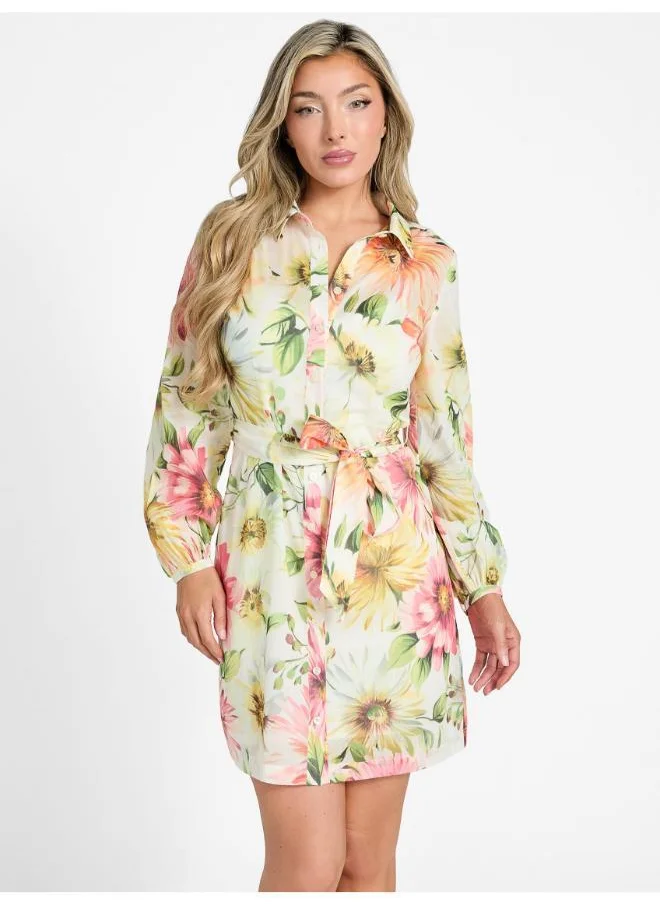 جس Faith Buttoned Dress