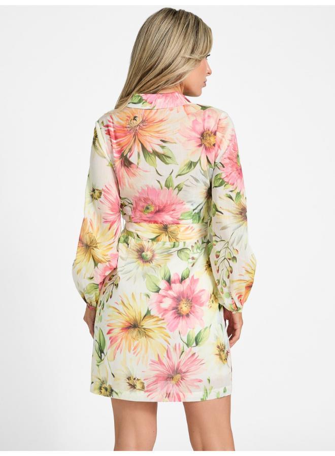 GUESS Floral Print Shirtdress - Image 2
