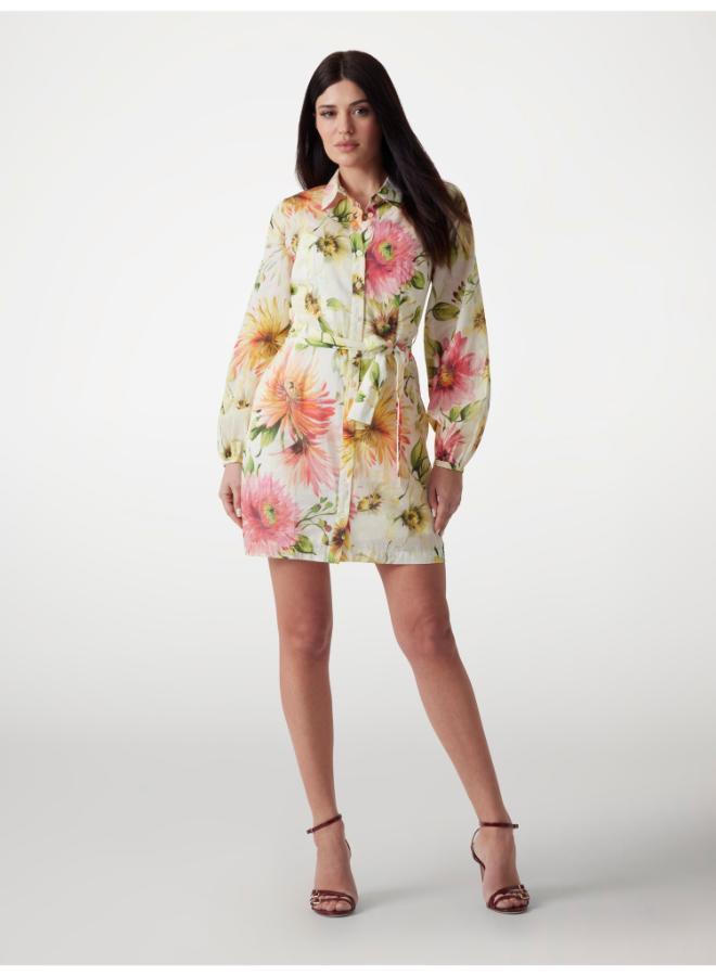 GUESS Floral Print Shirtdress - Image 4