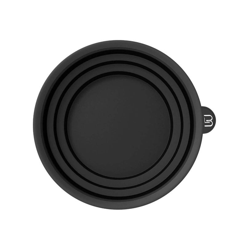 L3 - Level 3 Collapsible Tint Bowl - Use for Mixing, Dying, and All Coloring Needs - Resistant to Bleach and Chemicals - Compact Size for Easy Use (Black) - Image 1