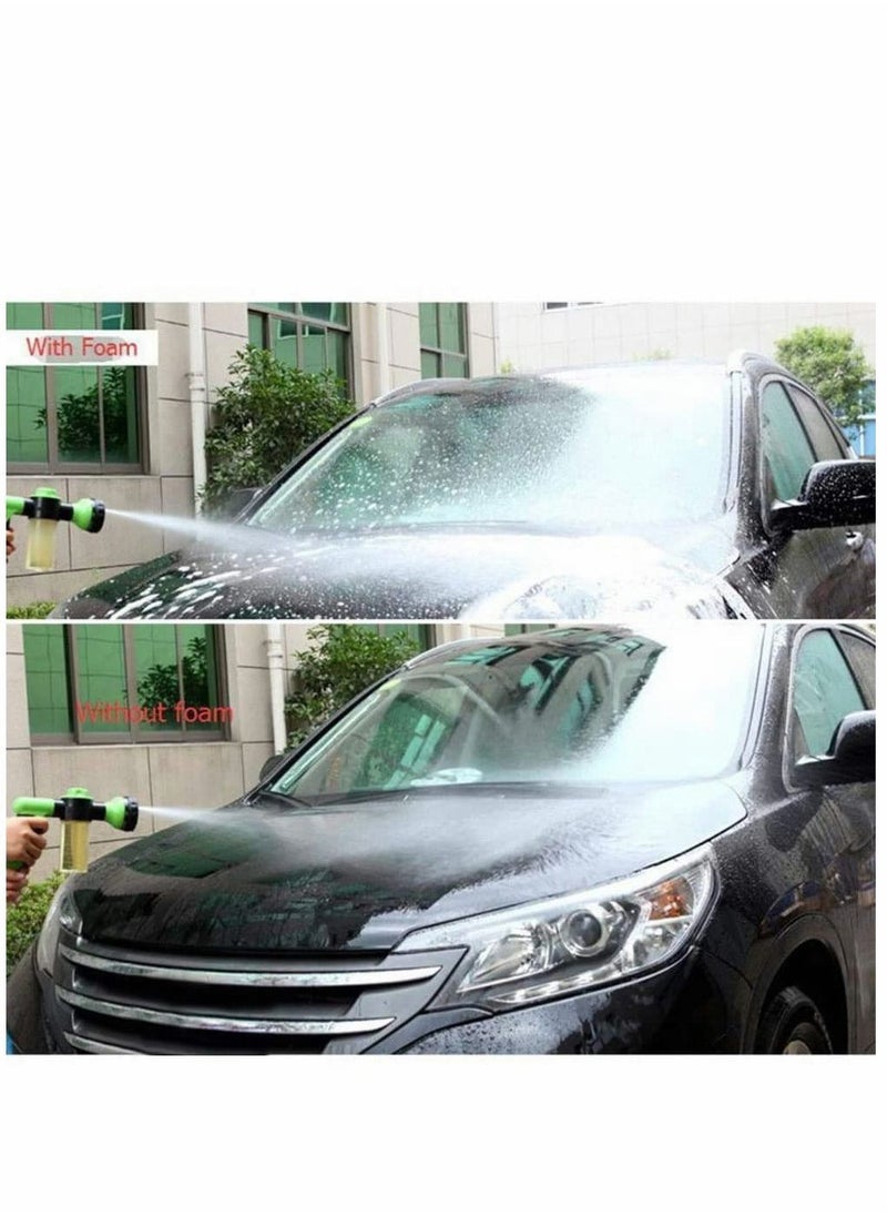 Y&D - Attachment Spray Gun Foam Sprayer Garden Water Hose Nozzle Soap Dispenser for Car Washing Pets Shower Plants Watering - Image 1