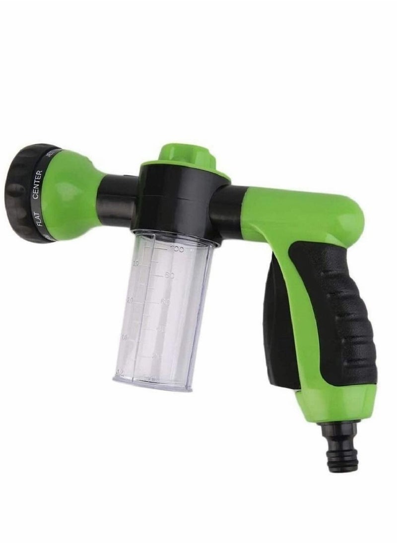 Y&D - Attachment Spray Gun Foam Sprayer Garden Water Hose Nozzle Soap Dispenser for Car Washing Pets Shower Plants Watering - Image 1