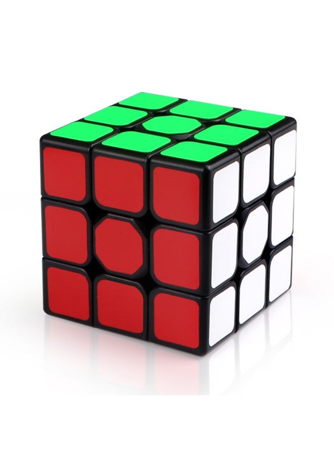 WinCheer Magic Combination 3D Puzzle Gear Cube, 3x3 Match-specific Speed Gear Cube Stickerless Twisty Puzzle - Image 1