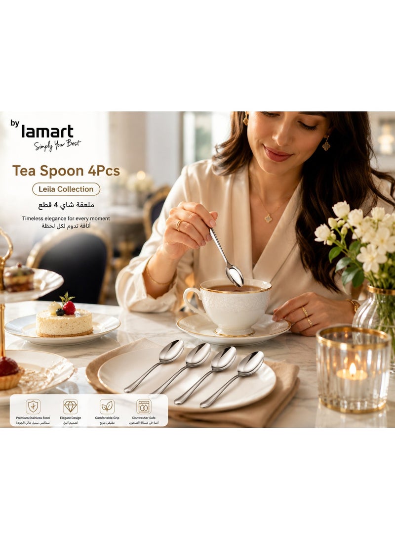 Lamart 4Pcs Set Of Tea Spoons 15 Cm - Image 5